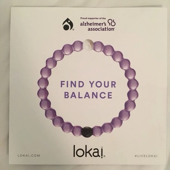 Authentic Purple Lokai Bracelet Medium - Picture 2 of 3